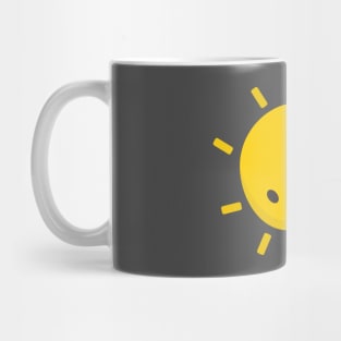 Kawaii lightbulb Mug